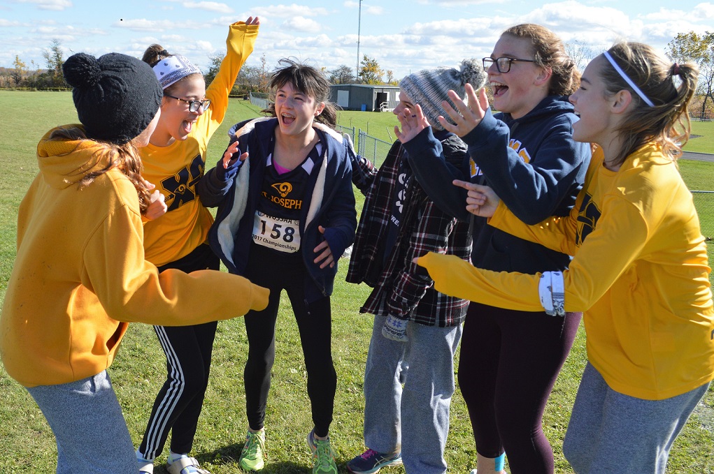 Friends celebrate Arielle