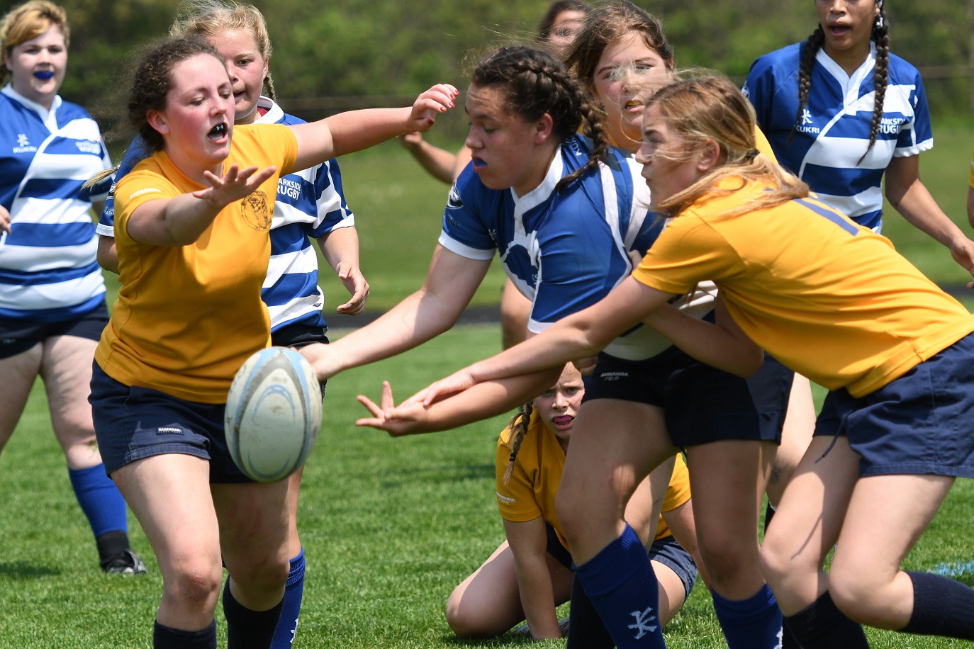 WOSSAA AA girls rugby final